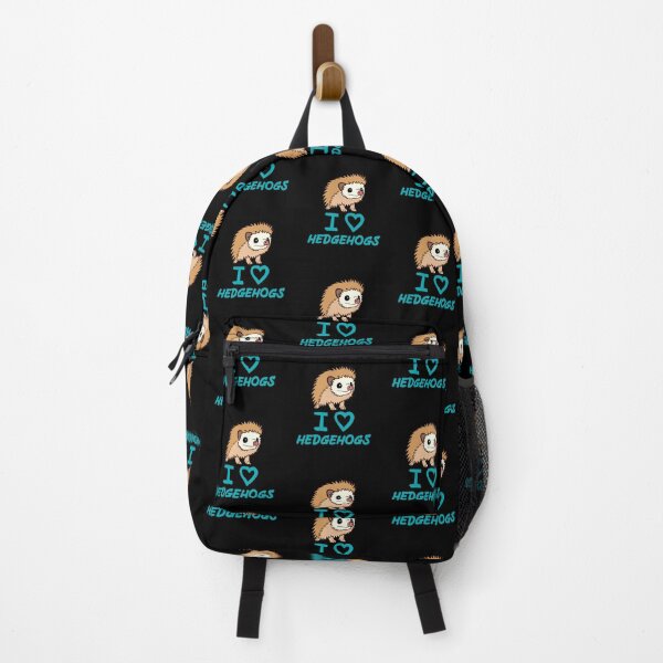 Artikelvorschau, Blau I Love Igel für Igelliebhaber entworfen und verkauft von Mochi-Merch.