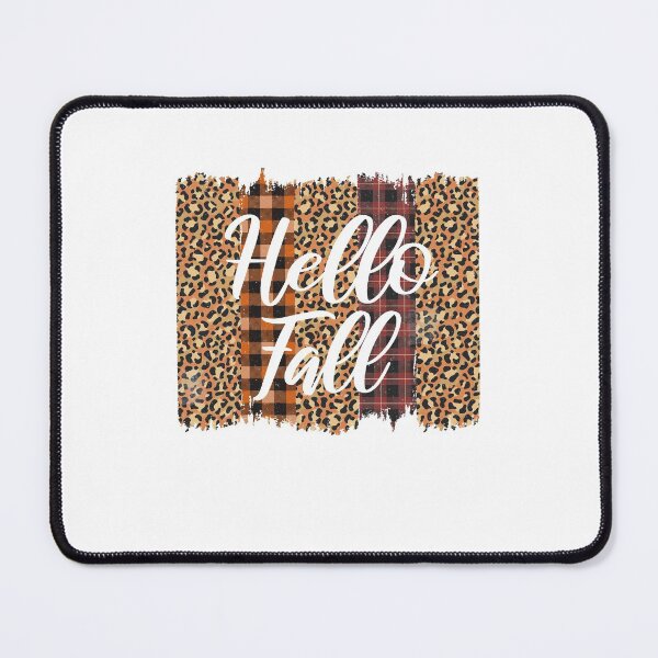 Item preview, Hello fall leopard designed and sold by mountaindistr.