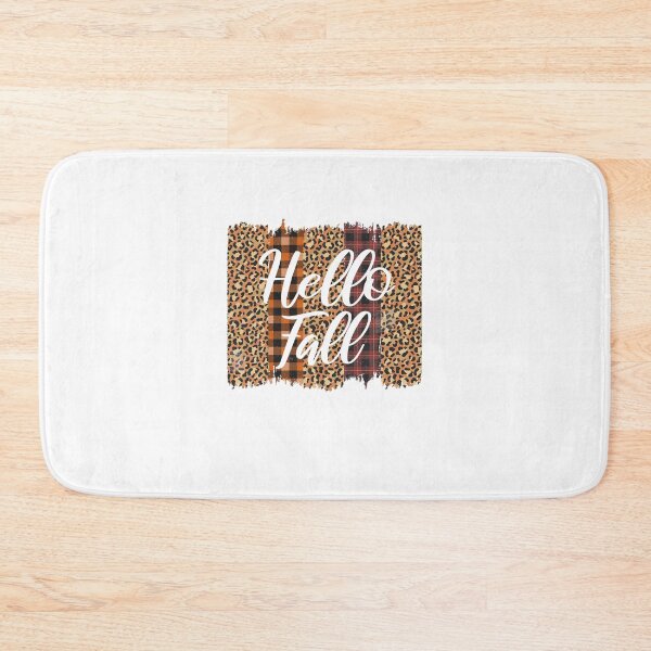 Item preview, Hello fall leopard designed and sold by mountaindistr.