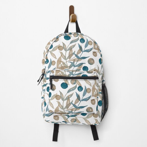 Item preview, Indigo Watercolor Leaves designed and sold by SarahDCreative.