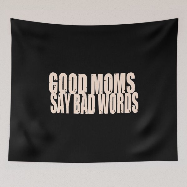 Item preview, Good moms say bad words retro  designed and sold by HStudioPrints.