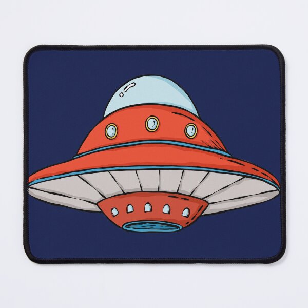 Item preview, Red Alien Ship designed and sold by Sarwat Reza.