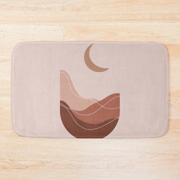 Item preview, Bohemian Landscape with lines ellipse designed and sold by PeachyLitchi.