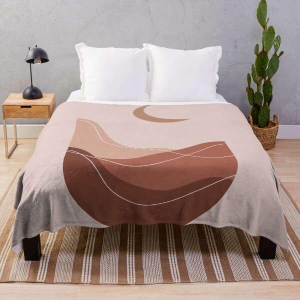 Item preview, Bohemian Landscape with lines ellipse designed and sold by PeachyLitchi.