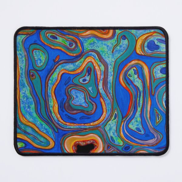 Item preview, Stocksom Blue Agate designed and sold by Stocksom  Art Prints.