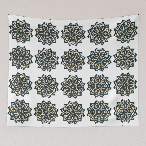 Item preview, 12 Point Star Tile Pattern designed and sold by hockeng.