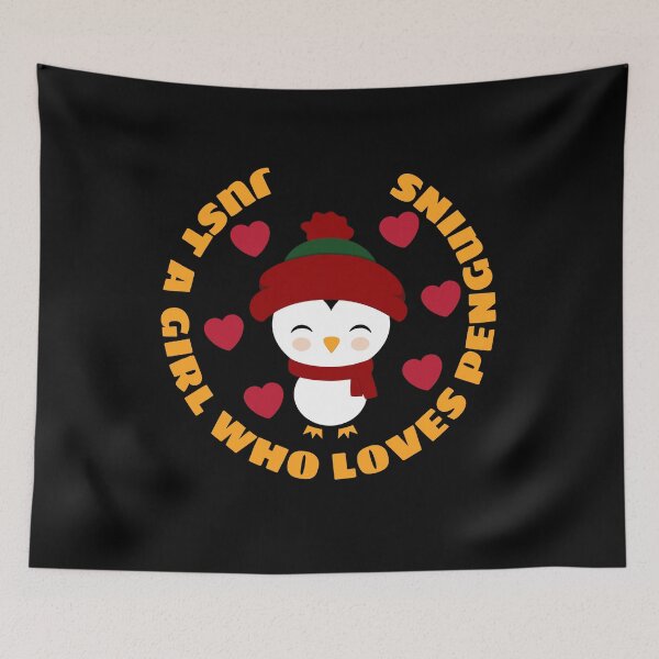 Item preview, Just A Girl Who Loves Penguins designed and sold by Peter Stawicki.