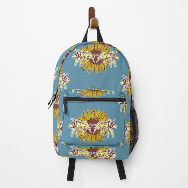 Item preview, Bees on a sunflower designed and sold by piedaydesigns.