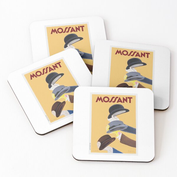Item preview, 1938 MOSSANT Hats French Advertising Poster designed and sold by retrographics.