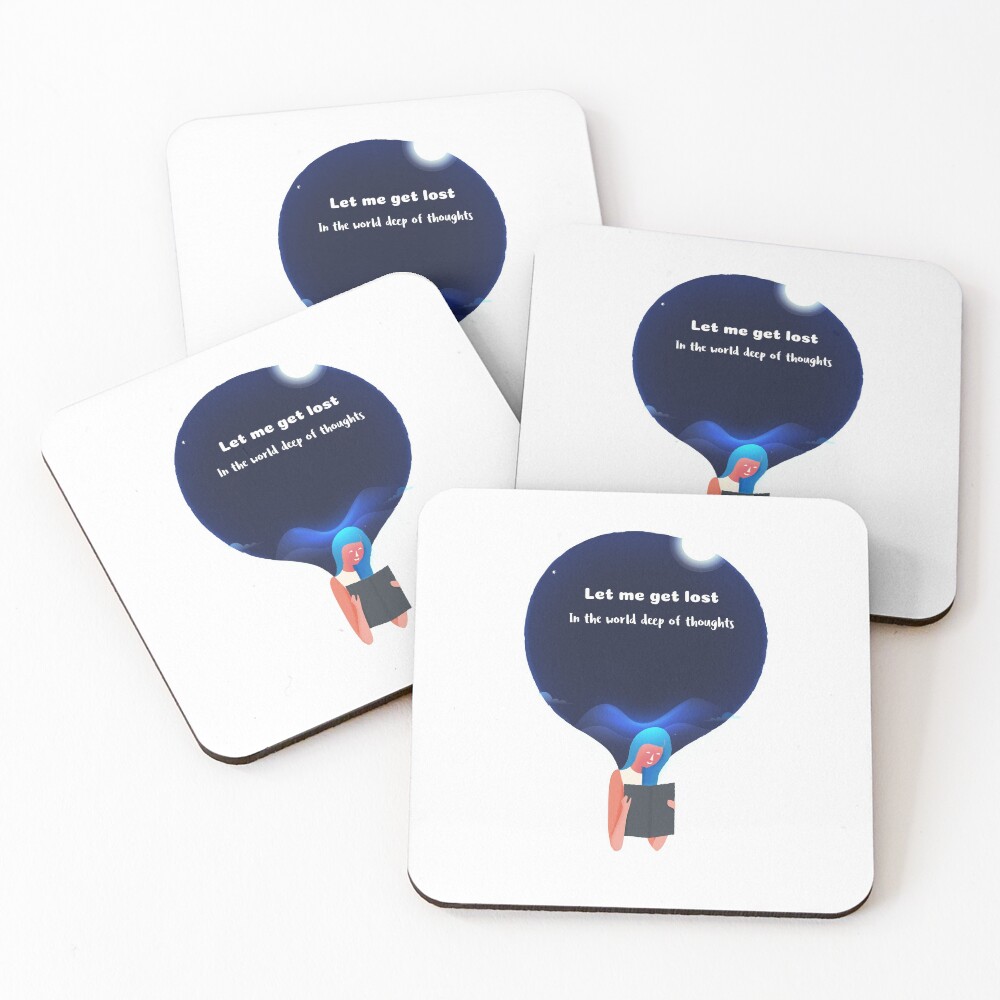 Item preview, Coasters (Set of 4) designed and sold by Meatredbubble.