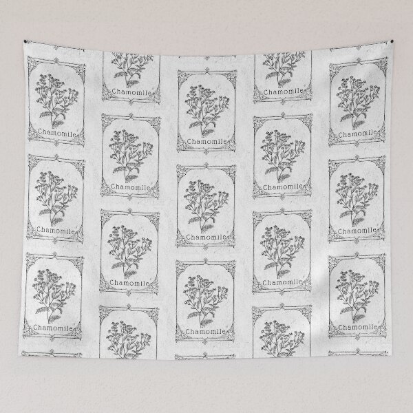 Item preview, Vintage Inspired Antique Apothecary Label - Chamomile designed and sold by everythinguever.