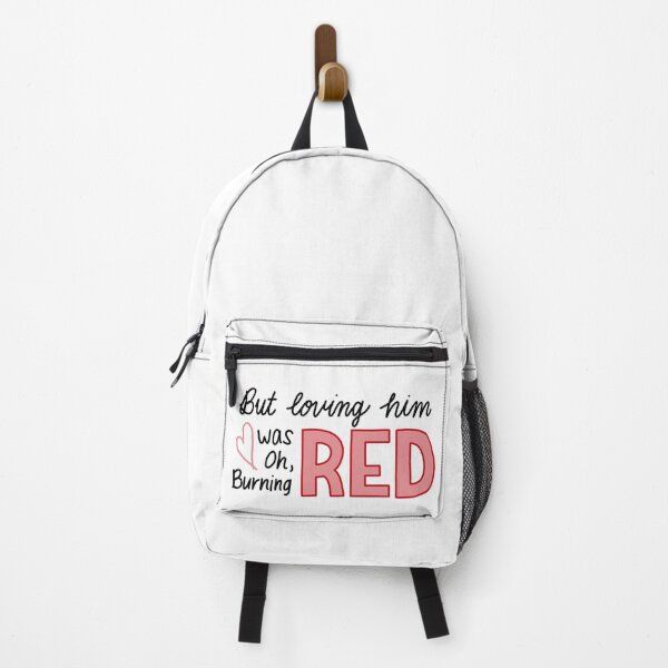 Item preview, Loving Him Was Red (Song Lyric, black text) designed and sold by magaphie.