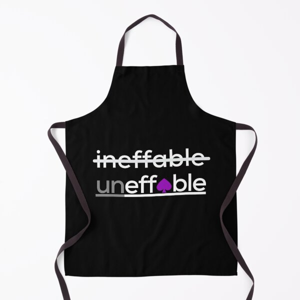 Item preview, Ineffable Uneffable Ace. Asexual Pride designed and sold by Subtle Pride Shop.