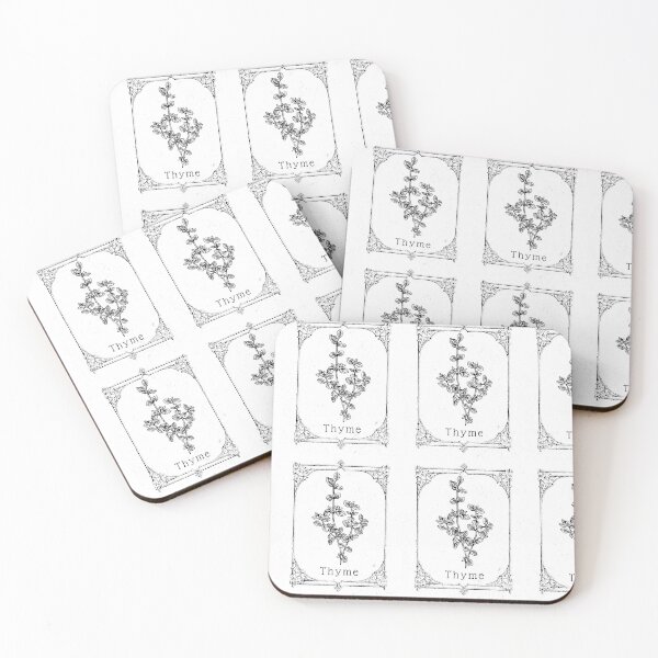 Item preview, Vintage Inspired Antique Apothecary Label - Thyme designed and sold by everythinguever.