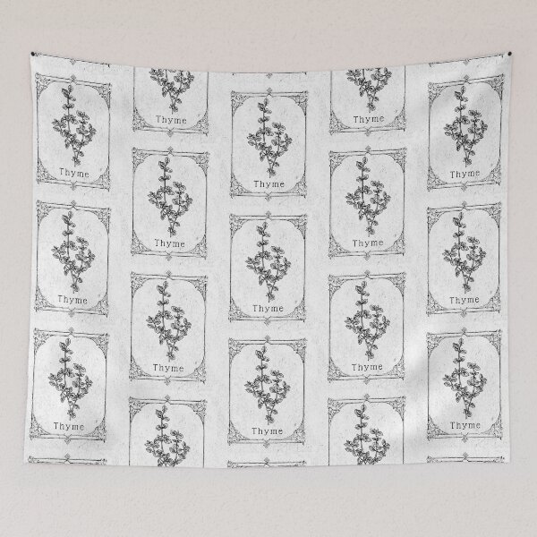 Item preview, Vintage Inspired Antique Apothecary Label - Thyme designed and sold by everythinguever.