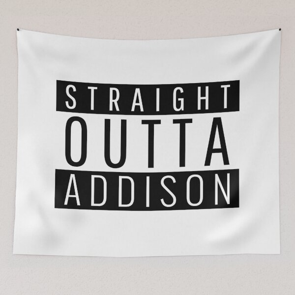 Item preview, Straight Outta Addison Illinois  designed and sold by Teelogic.