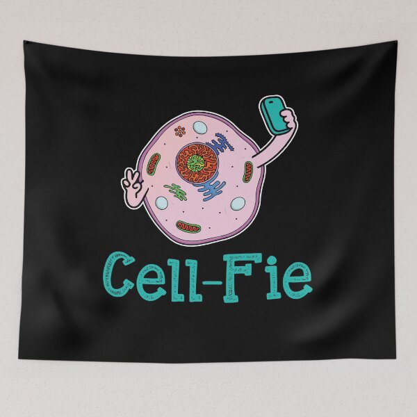 Item preview, Cell-Fie Funny Biology Science Teacher Pun designed and sold by roxy7922.
