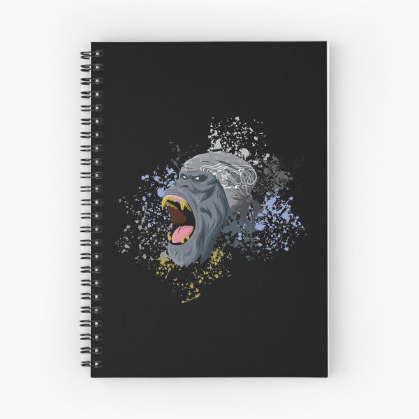 Item preview, Silver Bandana Gorilla Splatter  designed and sold by FORMA-DREAMS.