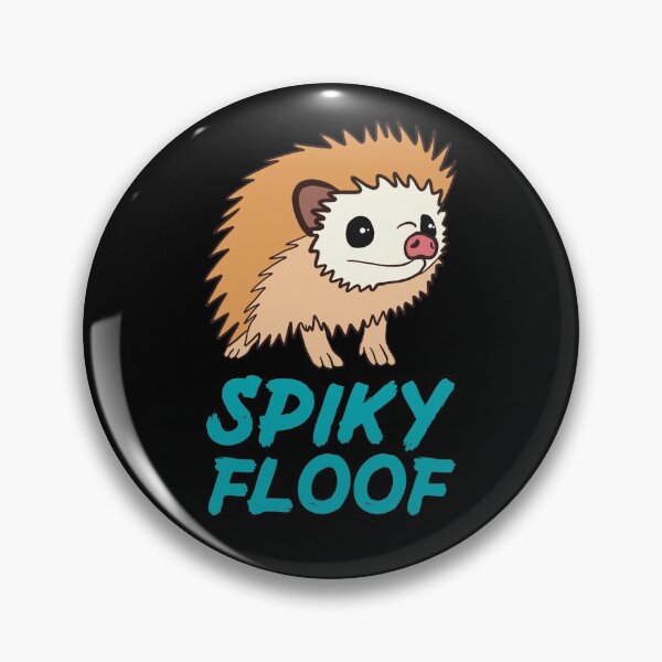 Item preview, Blue Spiky Floof Funny Cute Hedgehog for Hedgehog Lovers designed and sold by Mochi-Merch.