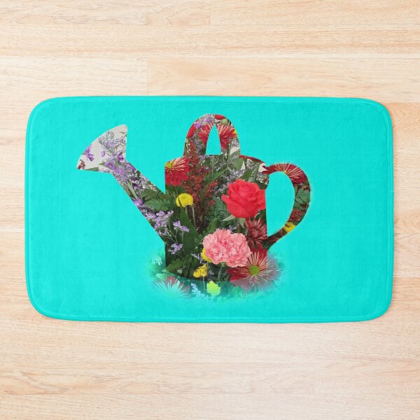 Item preview, Watering Can with Flowers designed and sold by AliCatOriginals.