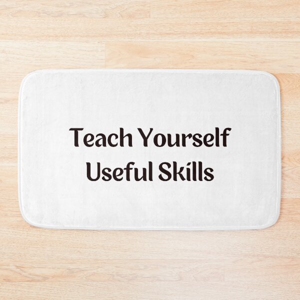 Item preview, Teach Yourself Useful Skills.   Life Lessons #5 designed and sold by fredgarden8.
