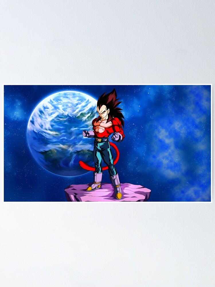 Goku SSJ4 GT Poster for Sale by Anime and More