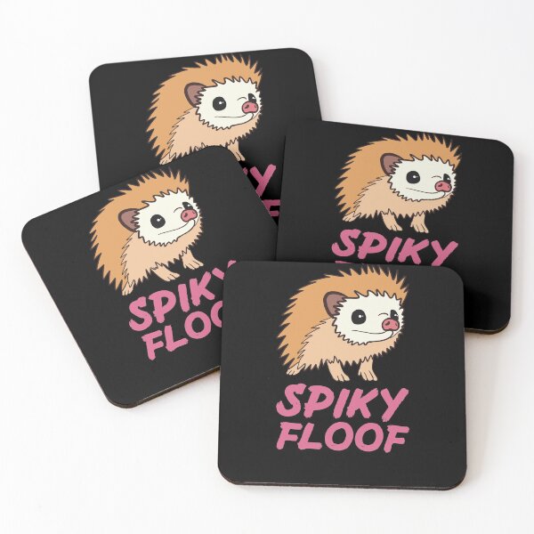 Artikelvorschau, Pink Spiky Floof Lustiger niedlicher Igel für Igel-Liebhaber entworfen und verkauft von Mochi-Merch.