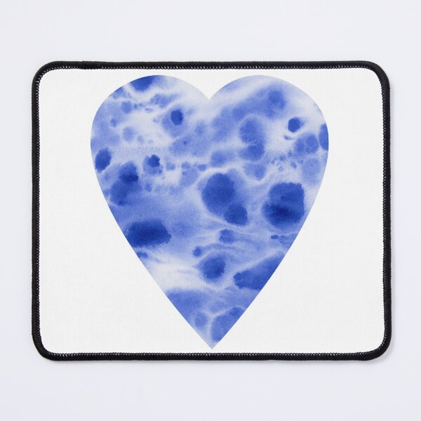 Item preview, Blue -travertine (heart) designed and sold by FJBourne.
