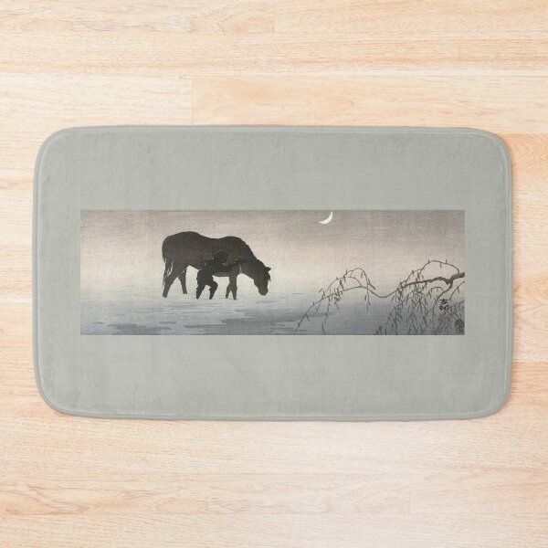 Item preview, Man and horse (1900–1910) by Ohara Koson designed and sold by CristalleLisa.