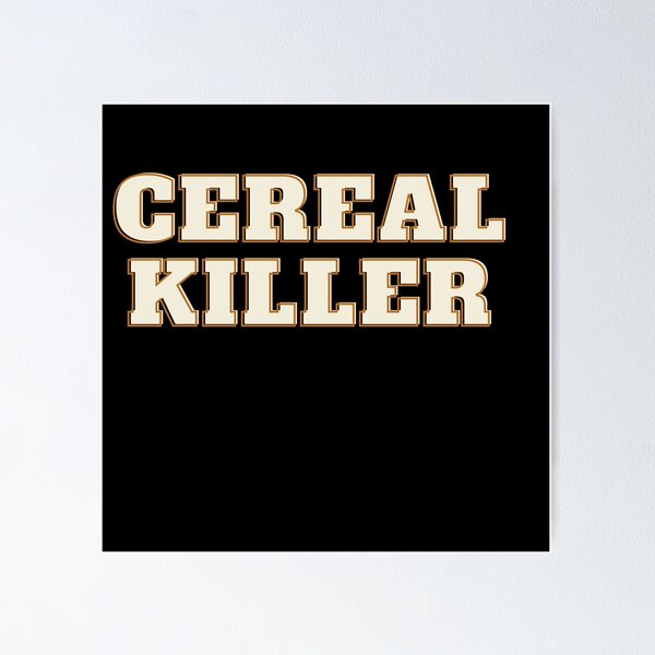 Item preview, Asesino del cereal designed and sold by Woowee808.