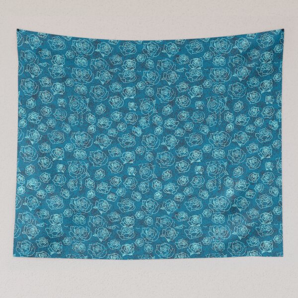 Item preview, Rose Pattern Blue designed and sold by Eli6Art.