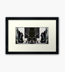 Don't Look Now. Framed Print