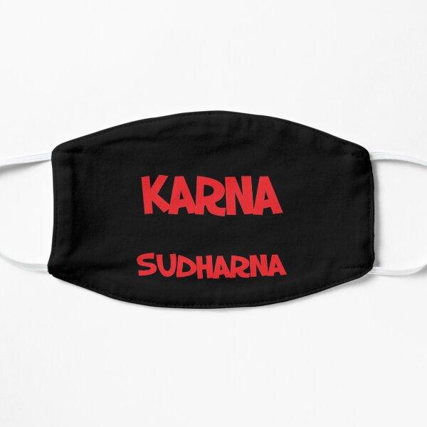 Karla Jo Karna Assi Nahi Sudharna Bollywood Quote Sticker Flat Mask