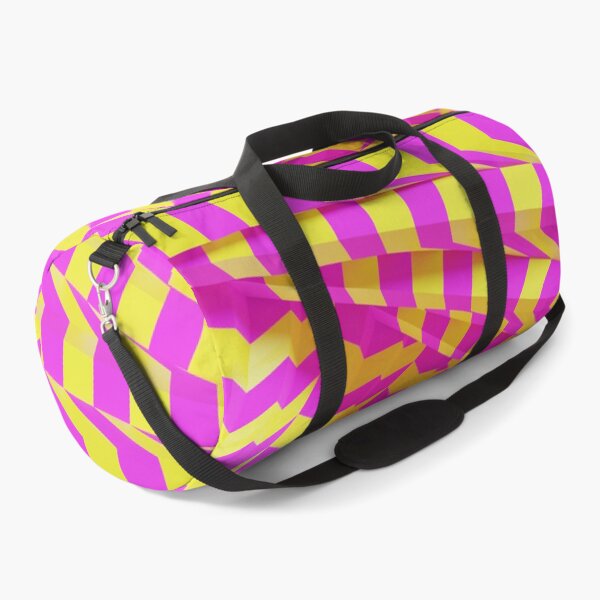 Item preview, Wormhole Pink Yellow Checks Optical Illusion designed and sold by bradm50.