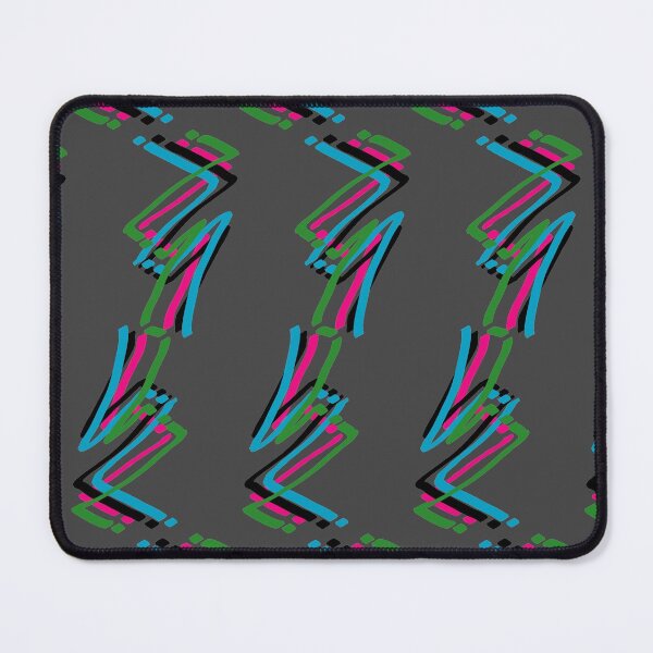 Item preview, Abstract Paint Strokes Colorful Zig Zag Pattern designed and sold by that5280lady.