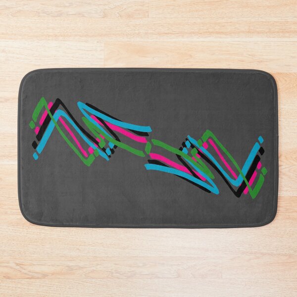 Item preview, Abstract Paint Strokes Colorful Zig Zag Pattern designed and sold by that5280lady.