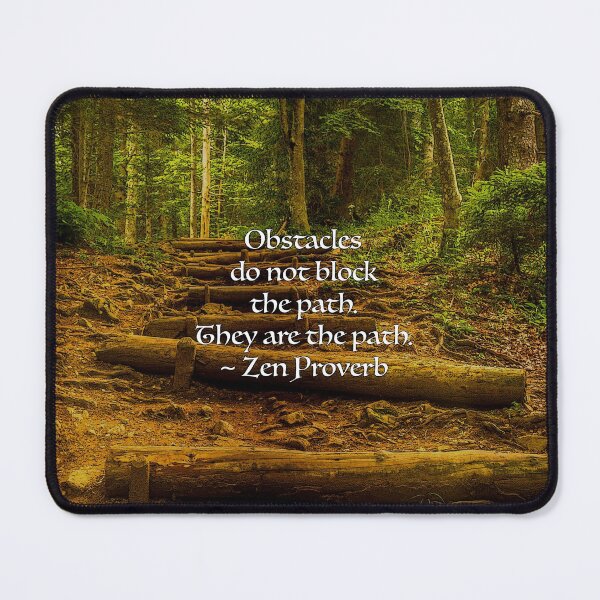 Item preview, Obstacles are the path designed and sold by Emilyromrell.