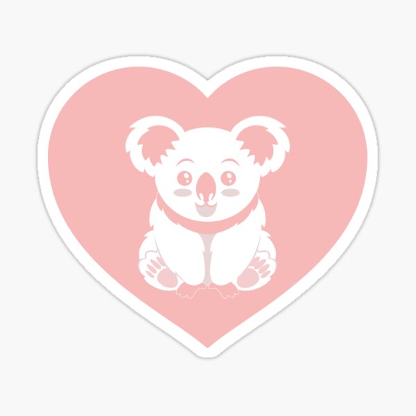 Cute Koala , Just A Girl Who Loves Koalas , girls gift, sister gift,  sleepy girls, Sticker for Sale by Medeline Shop