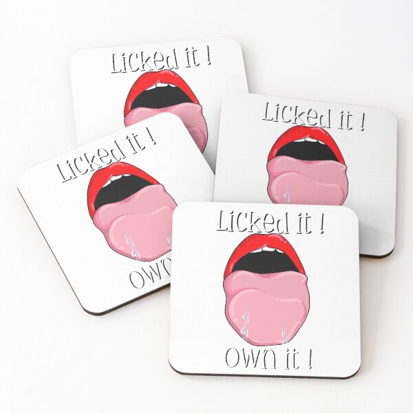 Item preview, Licked it, Own it (White text) designed and sold by Swags.