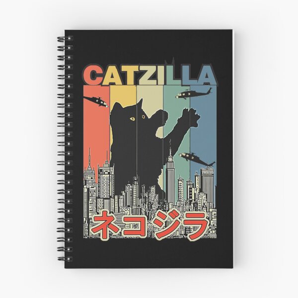 Item preview, Catzilla Japanese Funny Retro Catzilla designed and sold by JindrichMartin.