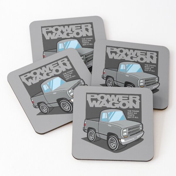 Item preview, Copy of Bright Silver Metallic - Power Wagon (1980) designed and sold by Justin Ellis.