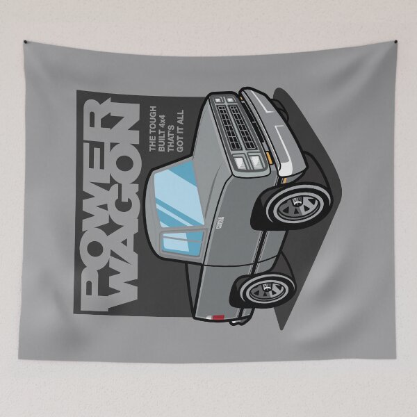 Item preview, Copy of Bright Silver Metallic - Power Wagon (1980) designed and sold by Justin Ellis.