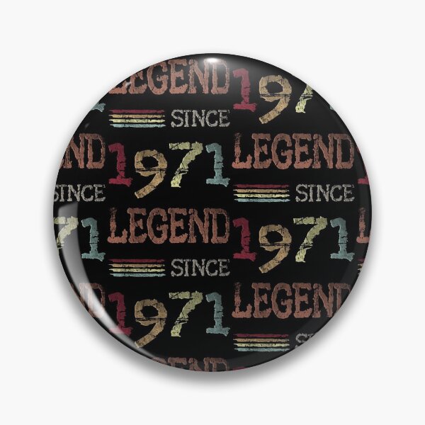 Item preview, Legend since 1971 Funny 1971 Birthday Quote designed and sold by GR-ART.