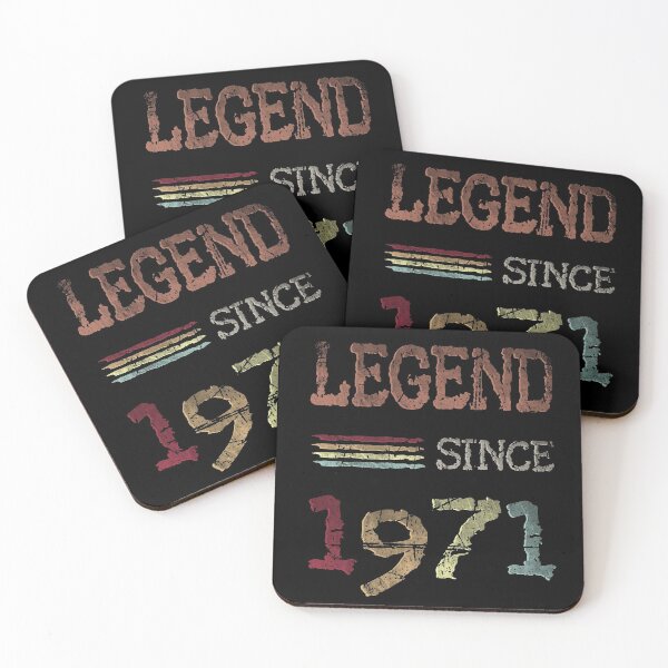 Item preview, Legend since 1971 Funny 1971 Birthday Quote designed and sold by GR-ART.