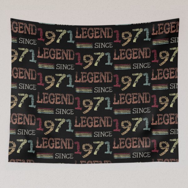Item preview, Legend since 1971 Funny 1971 Birthday Quote designed and sold by GR-ART.