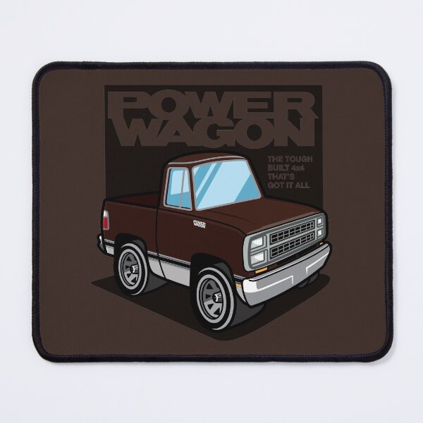 Item preview, Dark Brown Sunfire - Power Wagon (1980 - White-Based) designed and sold by Justin Ellis.