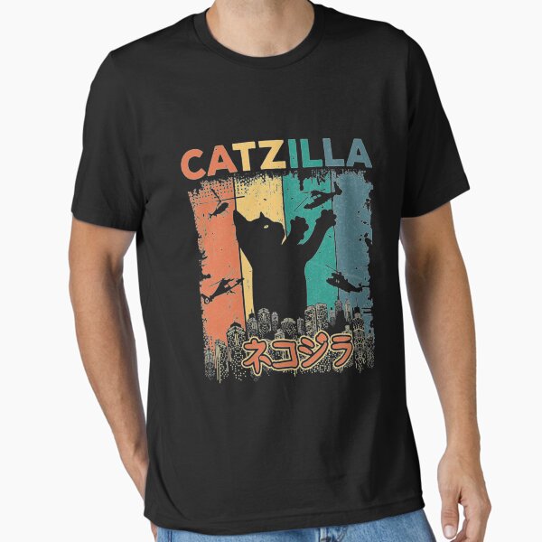Item preview, Vintage Catzilla Japanese Funny Retro Catzilla designed and sold by JindrichMartin.
