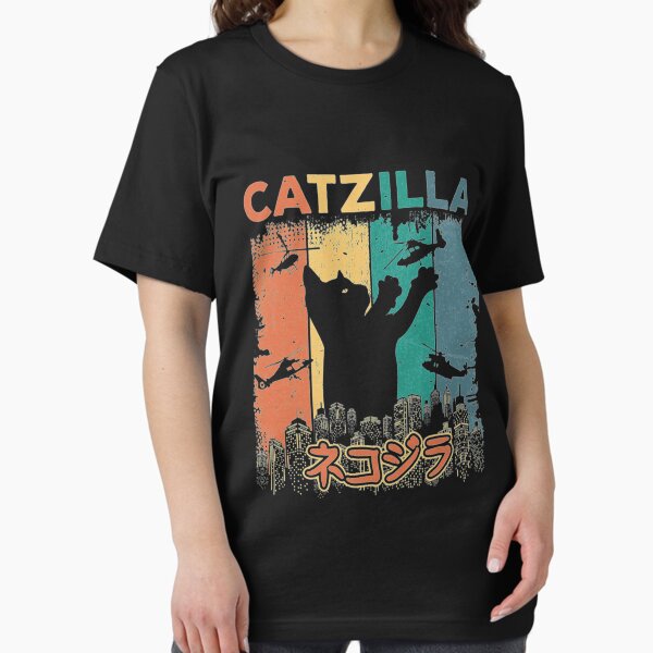 Item preview, Vintage Catzilla Japanese Funny Retro Catzilla designed and sold by JindrichMartin.