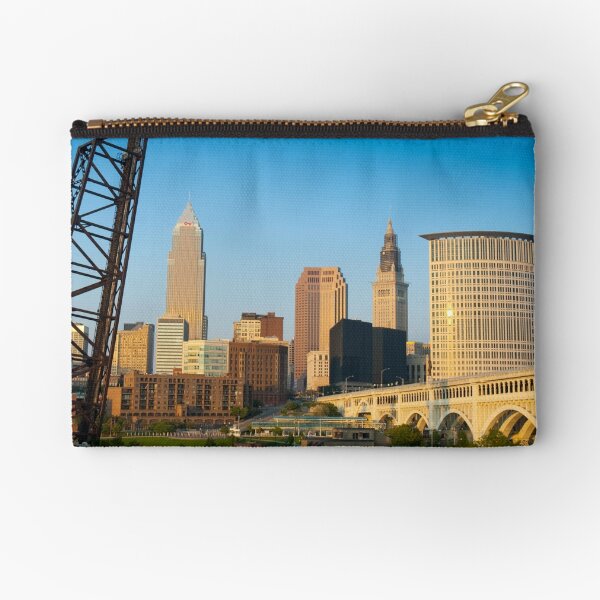 Cleveland Ohio (Alan Copson ©) Zipper Pouch