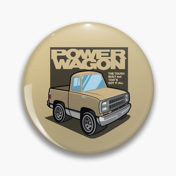 Item preview, Cashmere - Power Wagon (1980 - White-Based) designed and sold by Justin Ellis.
